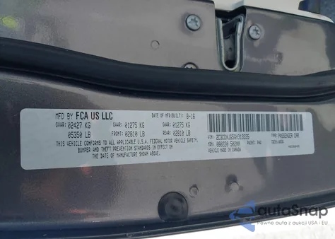 2016 Dodge Charger Sxt z USA, uszkodzony, nr VIN 2C3CDXJG5GH313335